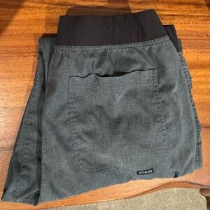 Men’s pull on Prana pants - Grey Blue